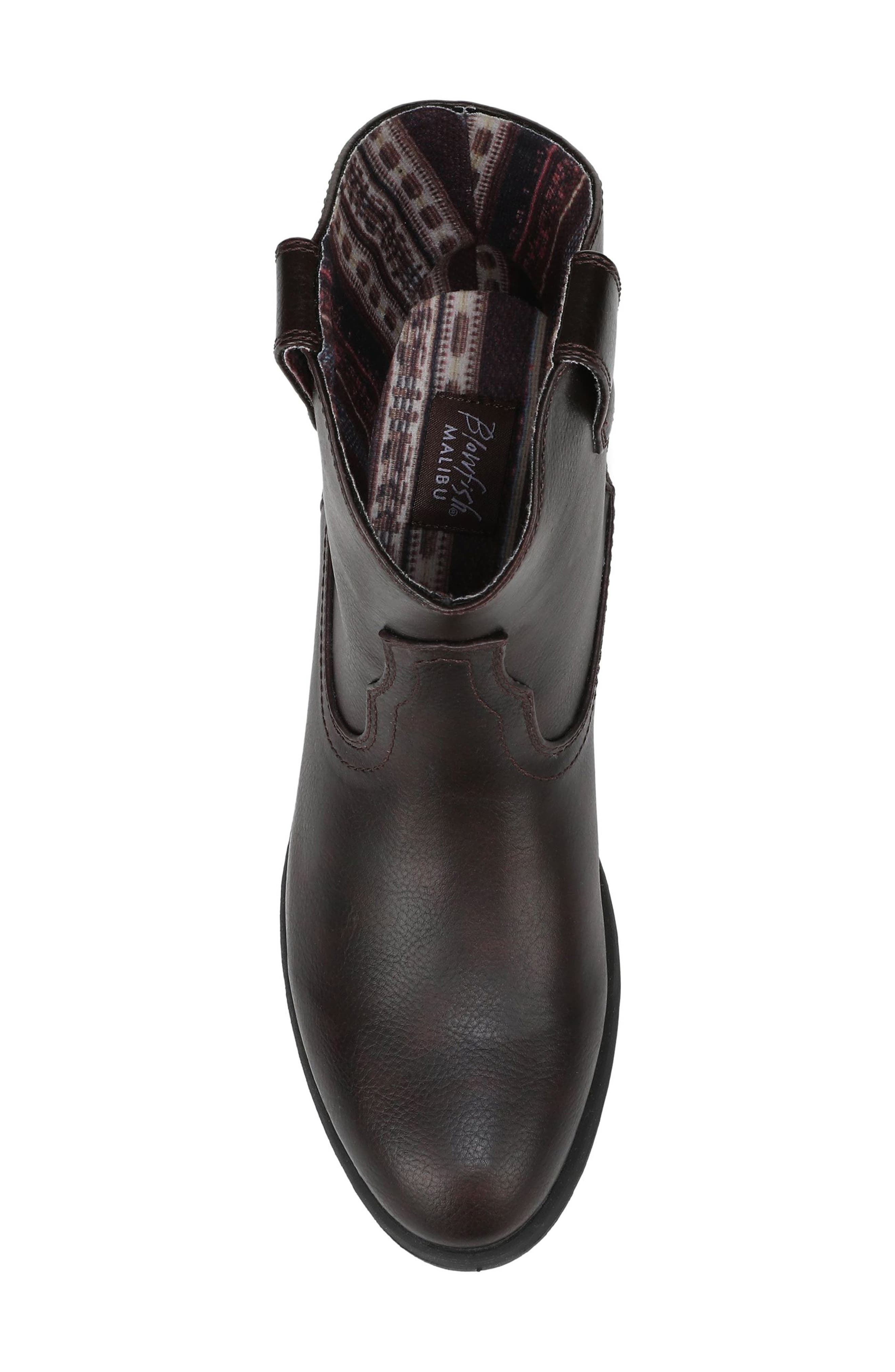 Southwest Boot, Alternate, color, WINE FAUX LEATHER