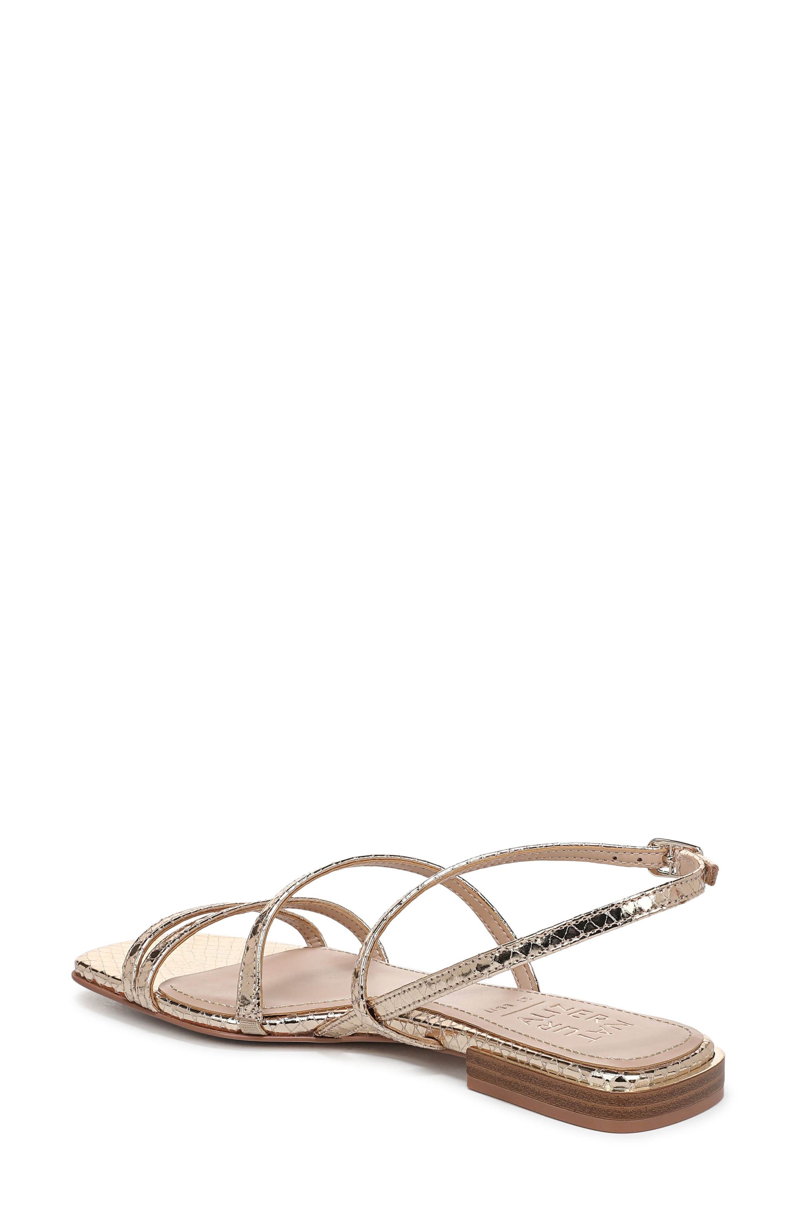 Nillie Ankle Strap Sandal, Alternate, color, LIGHT CHAMPAGNE