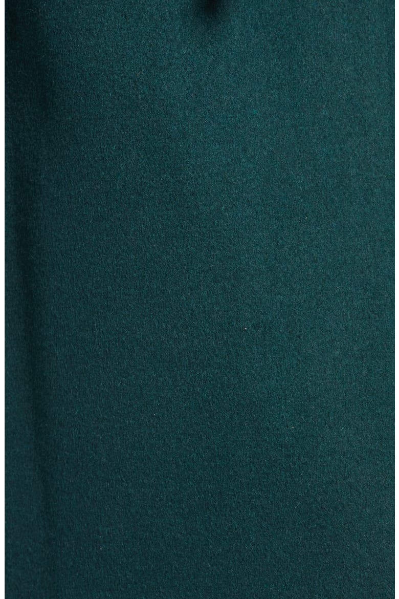 Slick Wool Blend Wrap Coat, Alternate, color, PETROLEUM