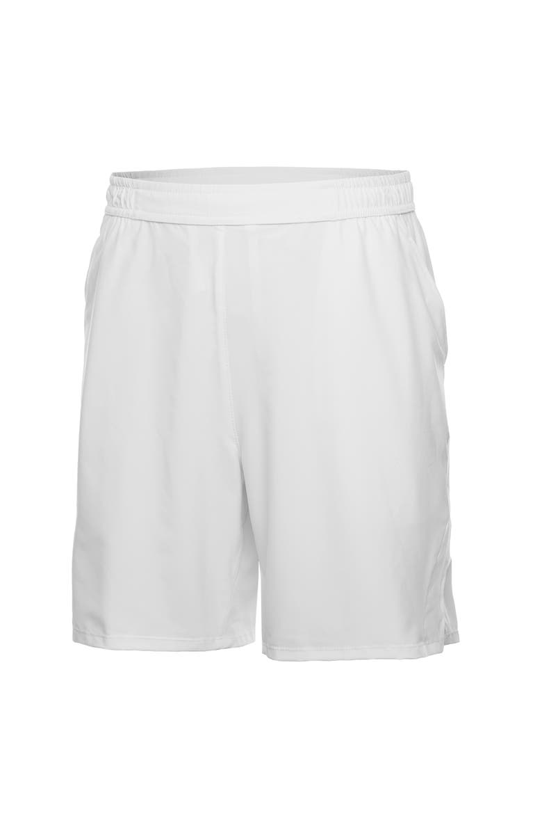 K-Swiss Supercharge 7in Mens Tennis Shorts, Main, color, White