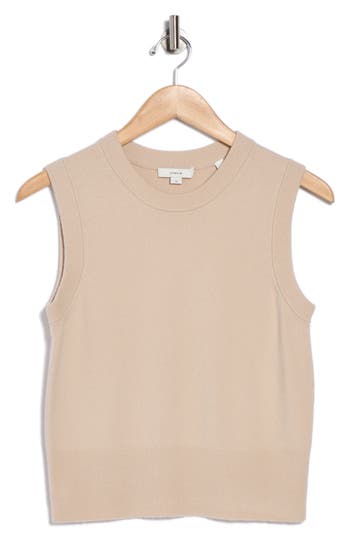 Vince Crewneck Wool Blend Sweater Tank