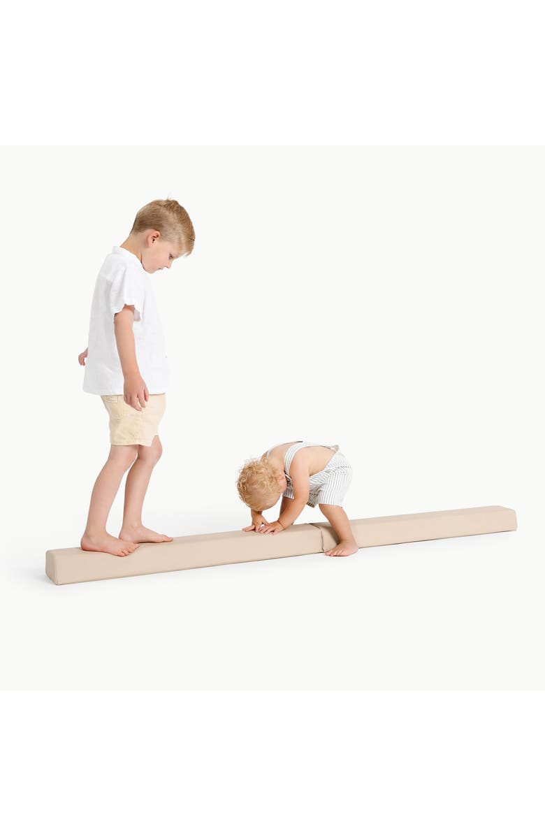 GATHRE Faux Leather Balance Beam, Alternate, color, Millet