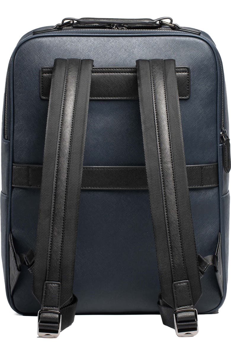 Maverick
Co. Earthen Recycled Leather Backpack, Alternate, color, Navy