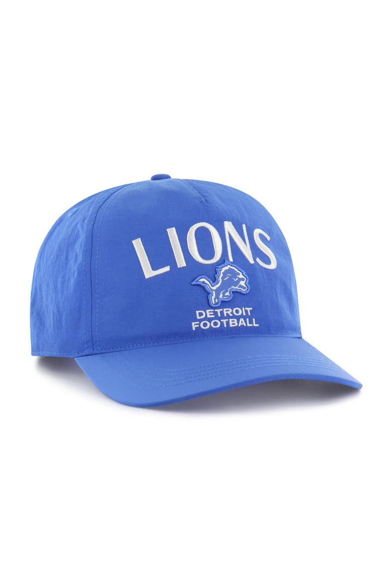 Men's '47 Blue Detroit Lions Modernia Hitch Adjustable Hat, Alternate, color, Blue