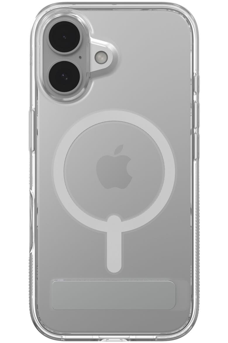 Crystal Palace Snap MagSafe Case with Kickstand for Apple iPhone 16, Alternate, color, Clear