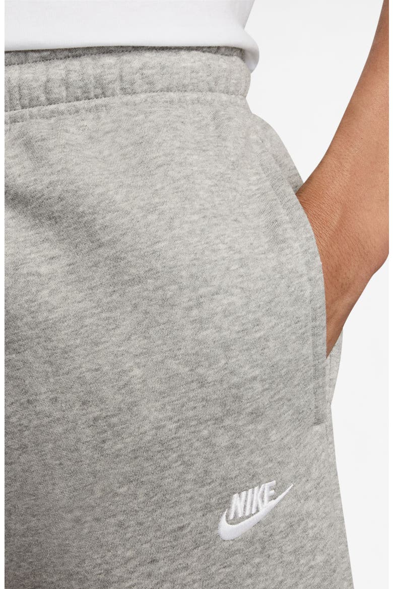 Club Fleece Joggers, Alternate, color, DARK GREY HEATHER/ LIGHT GREY