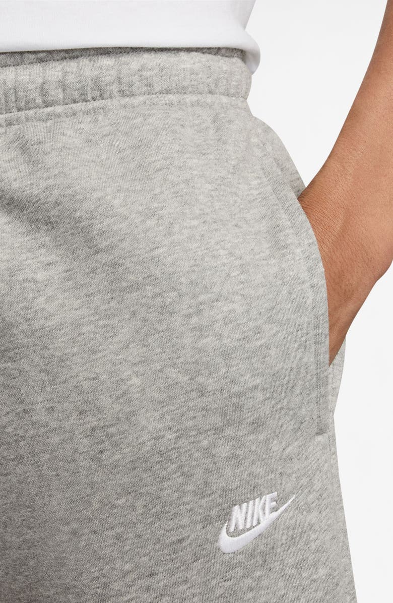 Nike Club Fleece Joggers, Alternate, color, Dark Grey Heather/ Light Grey