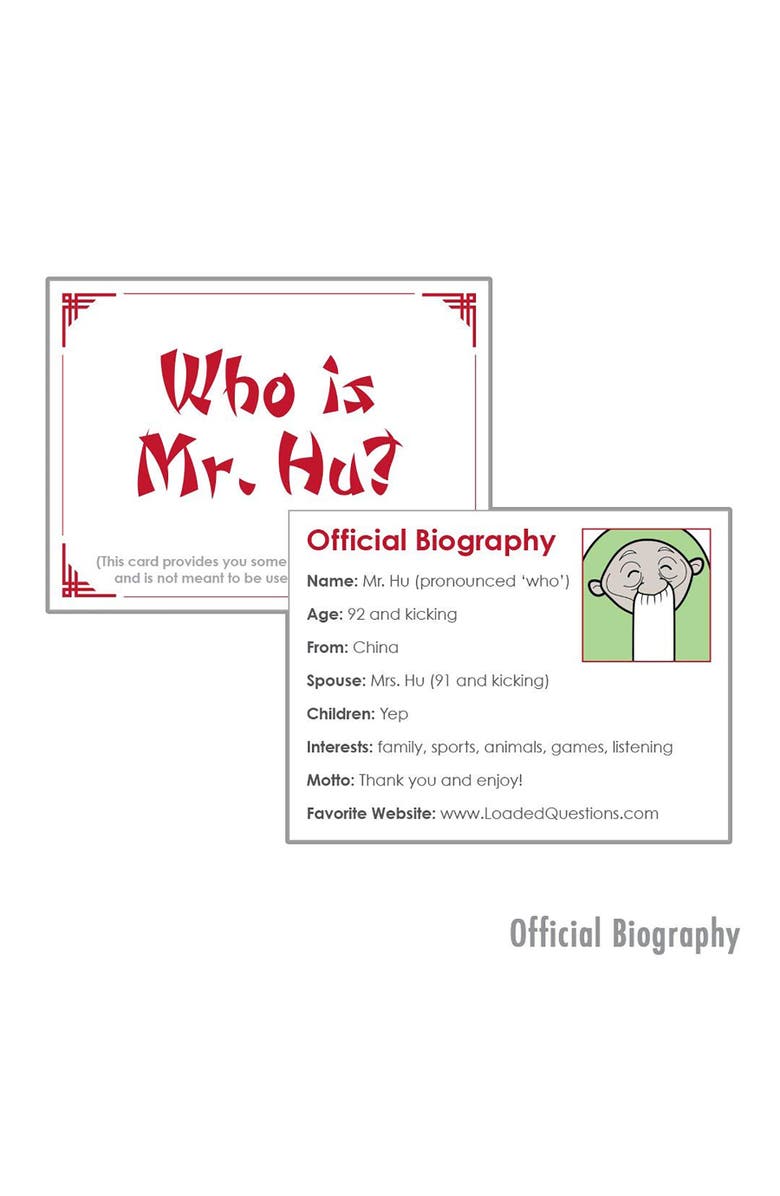 ALL THINGS EQUAL Mr Hu Said What Game, Family Games by All Things Equal, Alternate, color, 