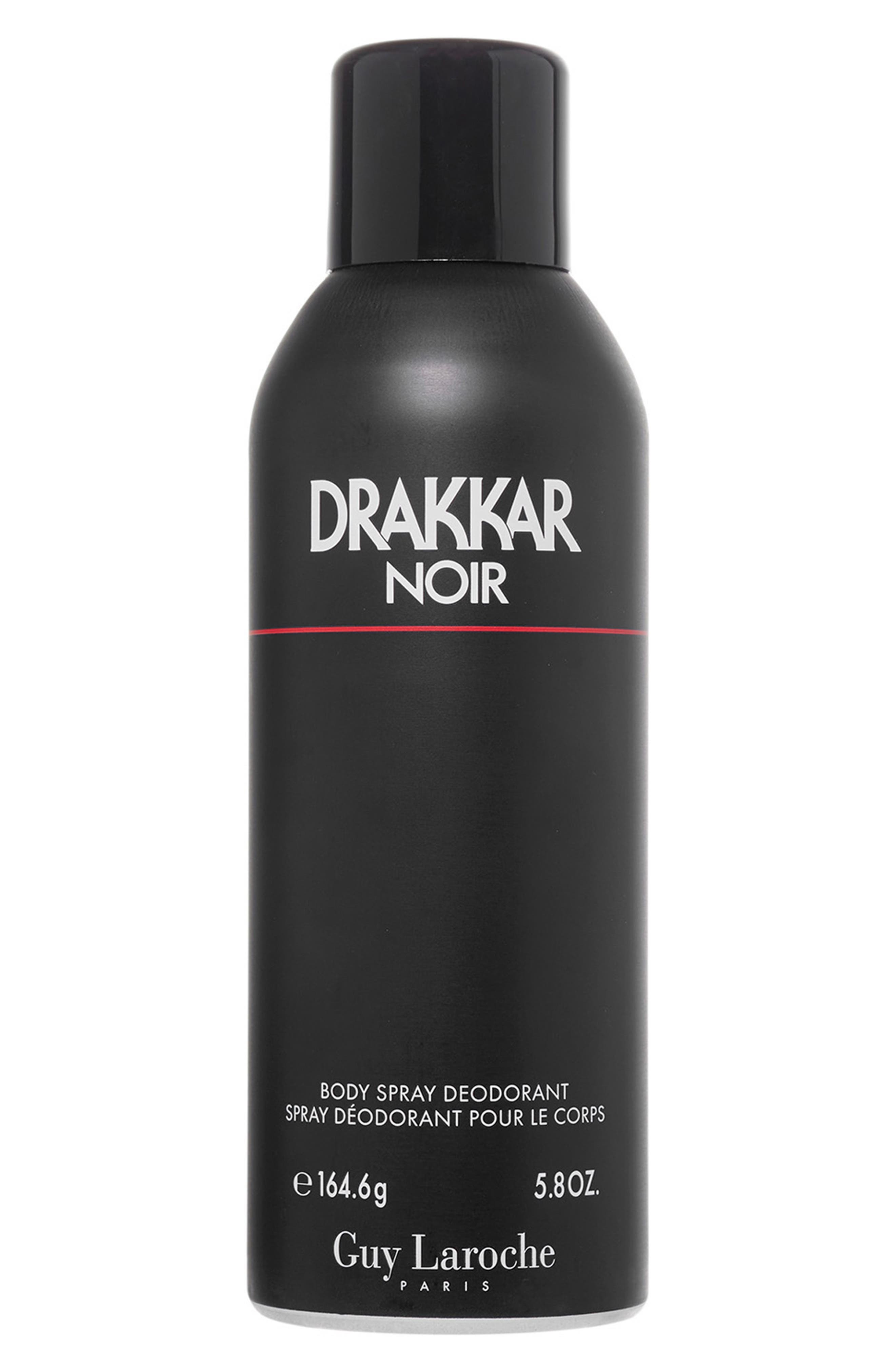 DRAKKAR By Guy Laroche Drakkar Noir Body Spray Deodorant (Men ...