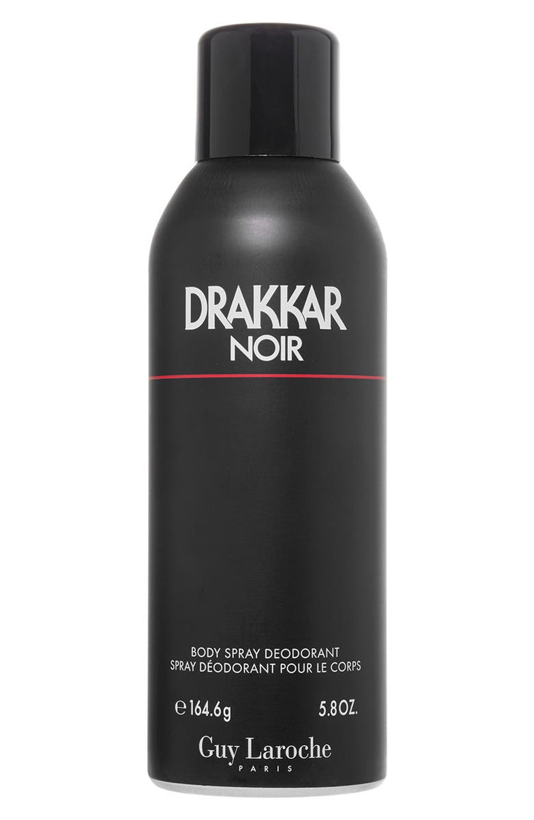 DRAKKAR By Guy Laroche Drakkar Noir Body Spray Deodorant, Main, color,