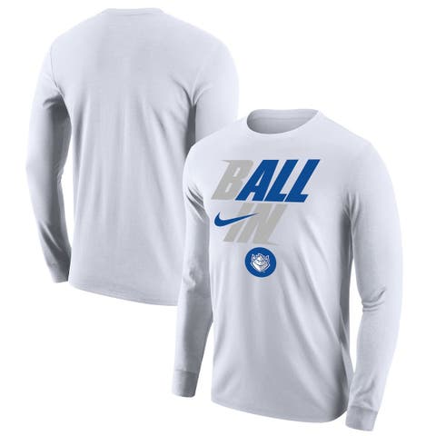 Men's Nike White Saint Louis Billikens Legend Bench Long Sleeve T-Shirt