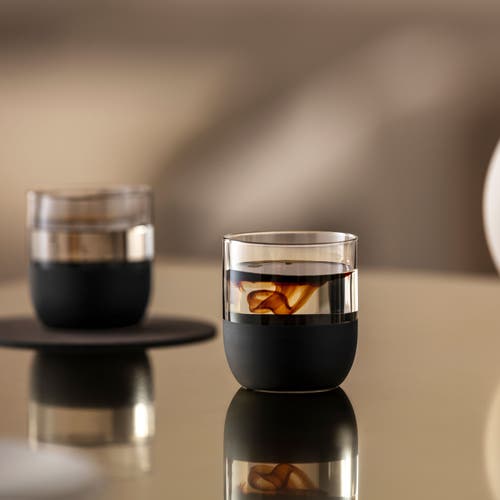 Villeroy & Boch Manufacture Rock Shot Glass Set 4 In Clear