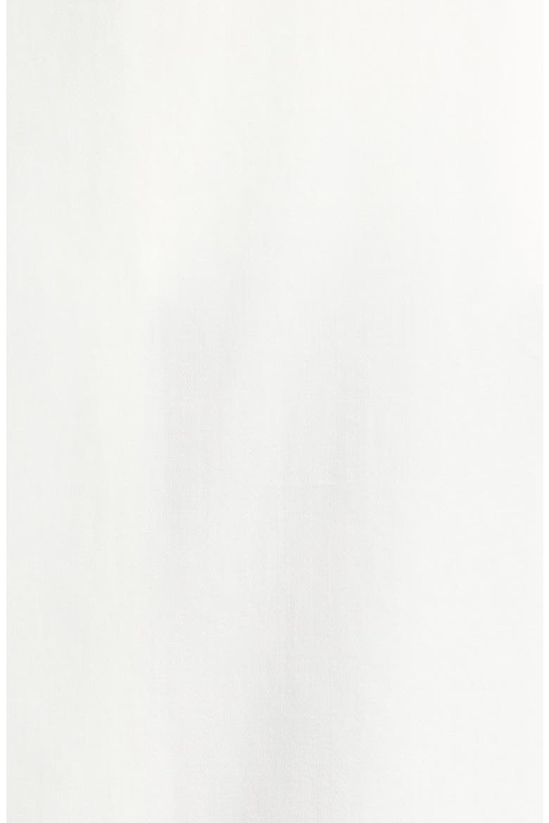 Senna Ribbed Collar Cotton Camp Shirt, Alternate, color, IVORY- 10