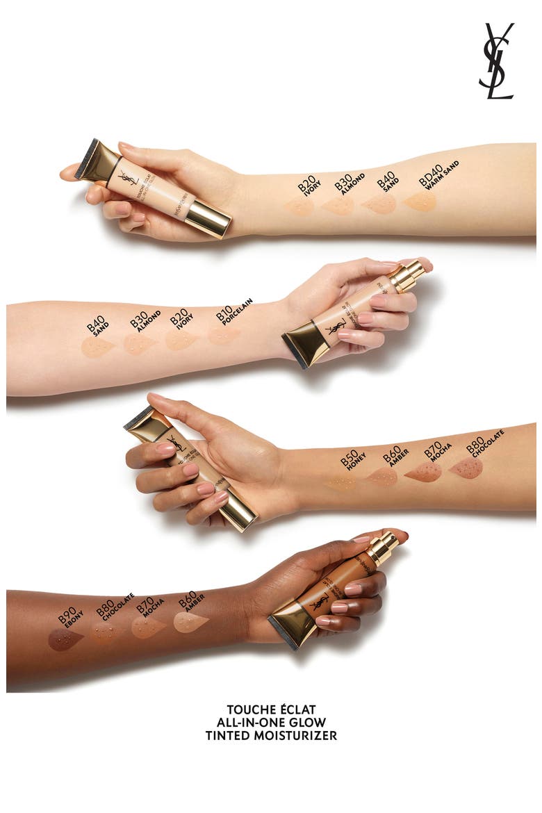 Touche Éclat All-In-One Glow Liquid Foundation Broad Spectrum SPF 23, Alternate, color, B70 MOCHA