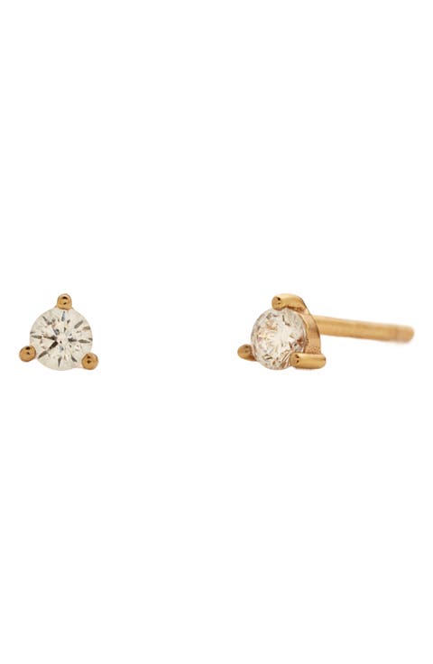 Luxe Cubic Zirconia Stud Earrings
