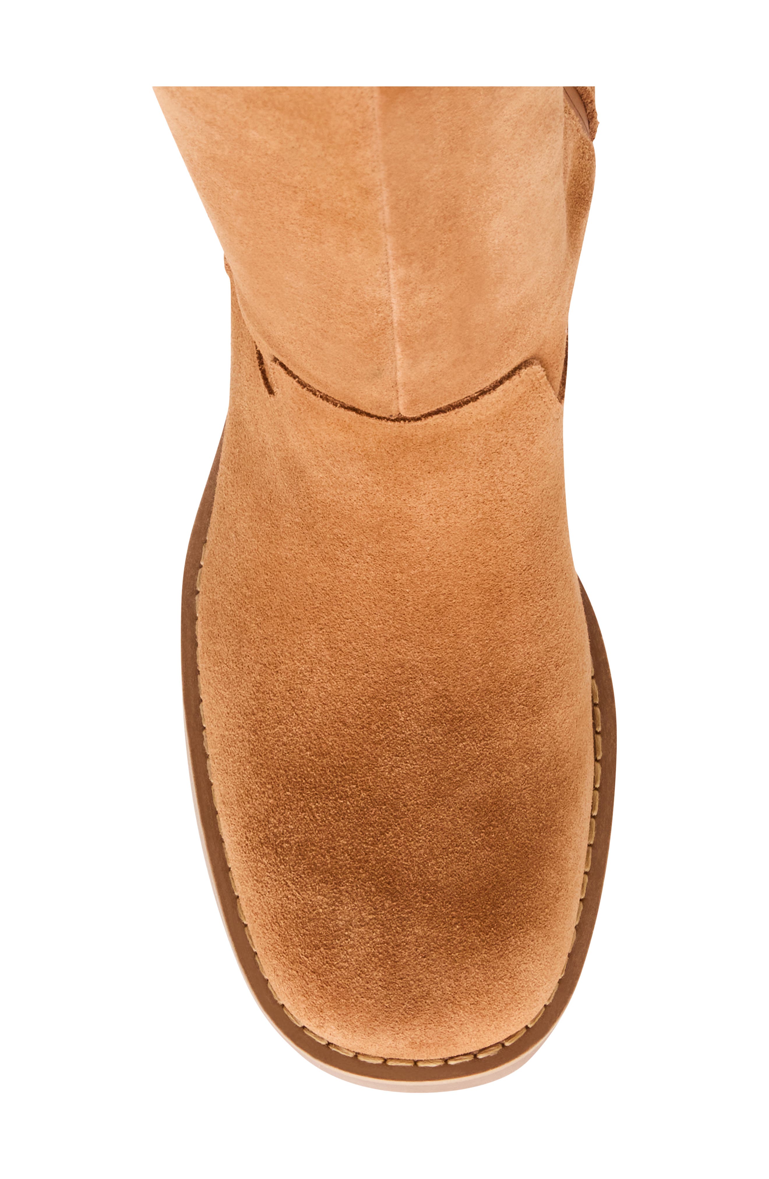 Claudia Waterproof Knee High Boot, Alternate, color, TAN SUEDE