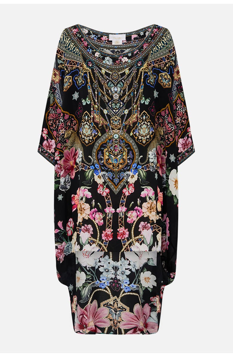 Camilla Scoop Back Hem Dress Midnight In Monserrate, Alternate, color, 