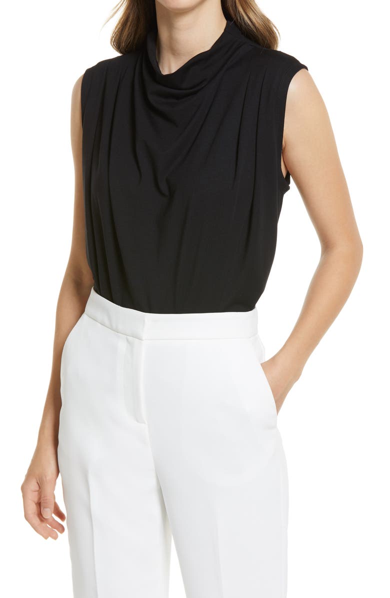 Nordstrom Mock Neck Sleeveless Top, Main, color,