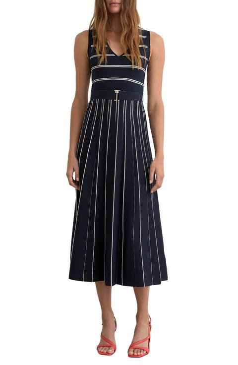 Mallory Mixed Stripe Dress