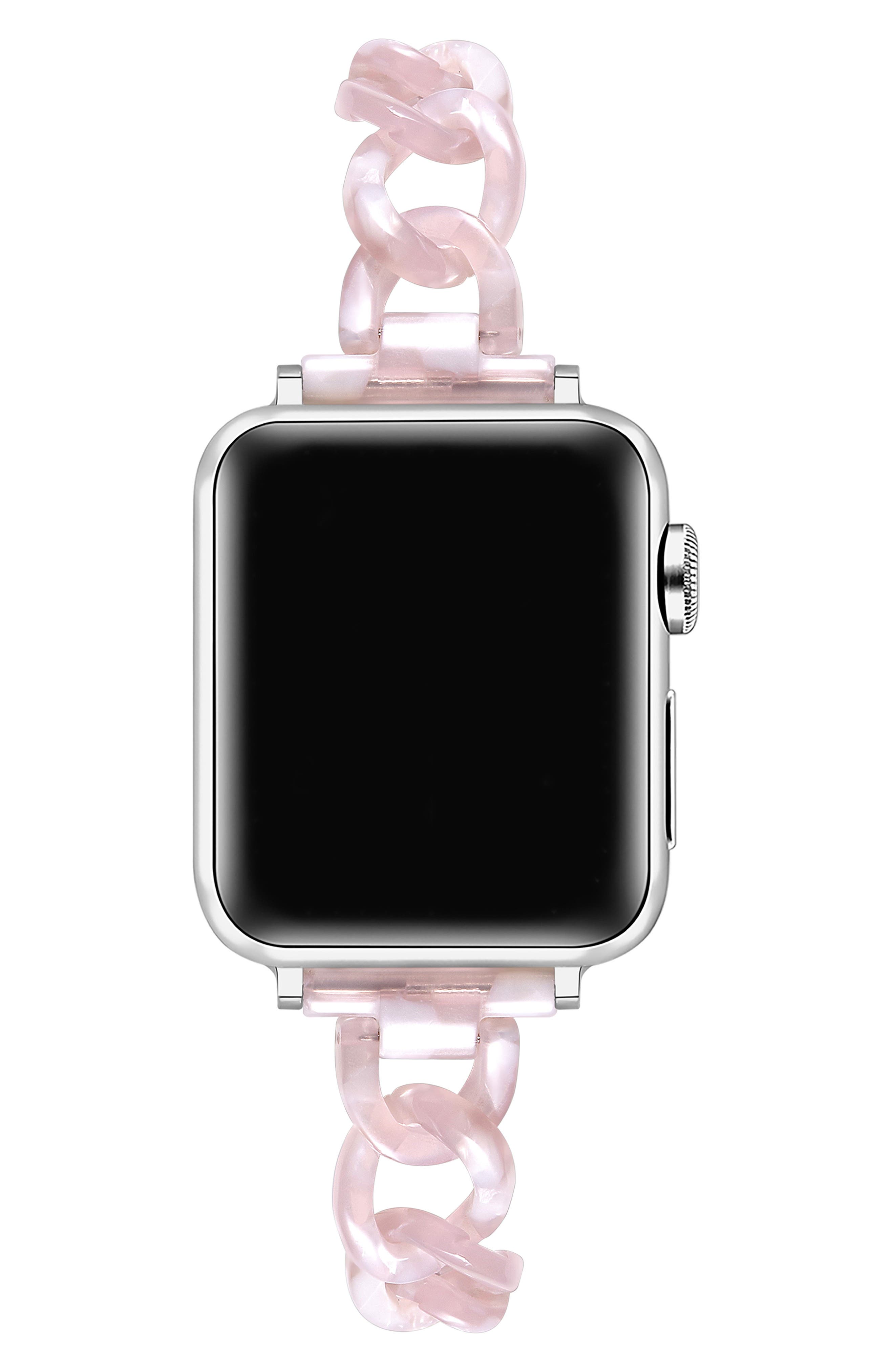 Posh Tech Kit Tortoise Resin Link Apple Watch® Watchband (Women ...