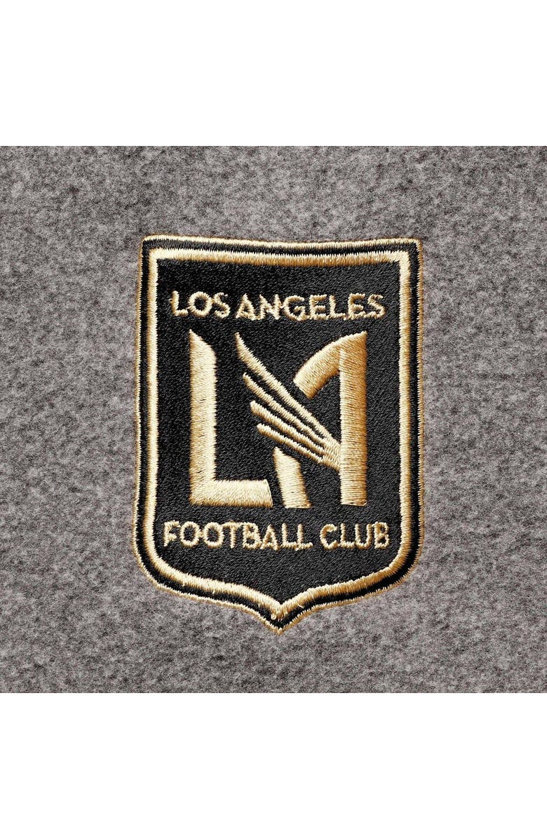 Columbia Women's Columbia Heathered Gray LAFC Harbor Side Fleece Pullover Sweatshirt, Alternate, color, 