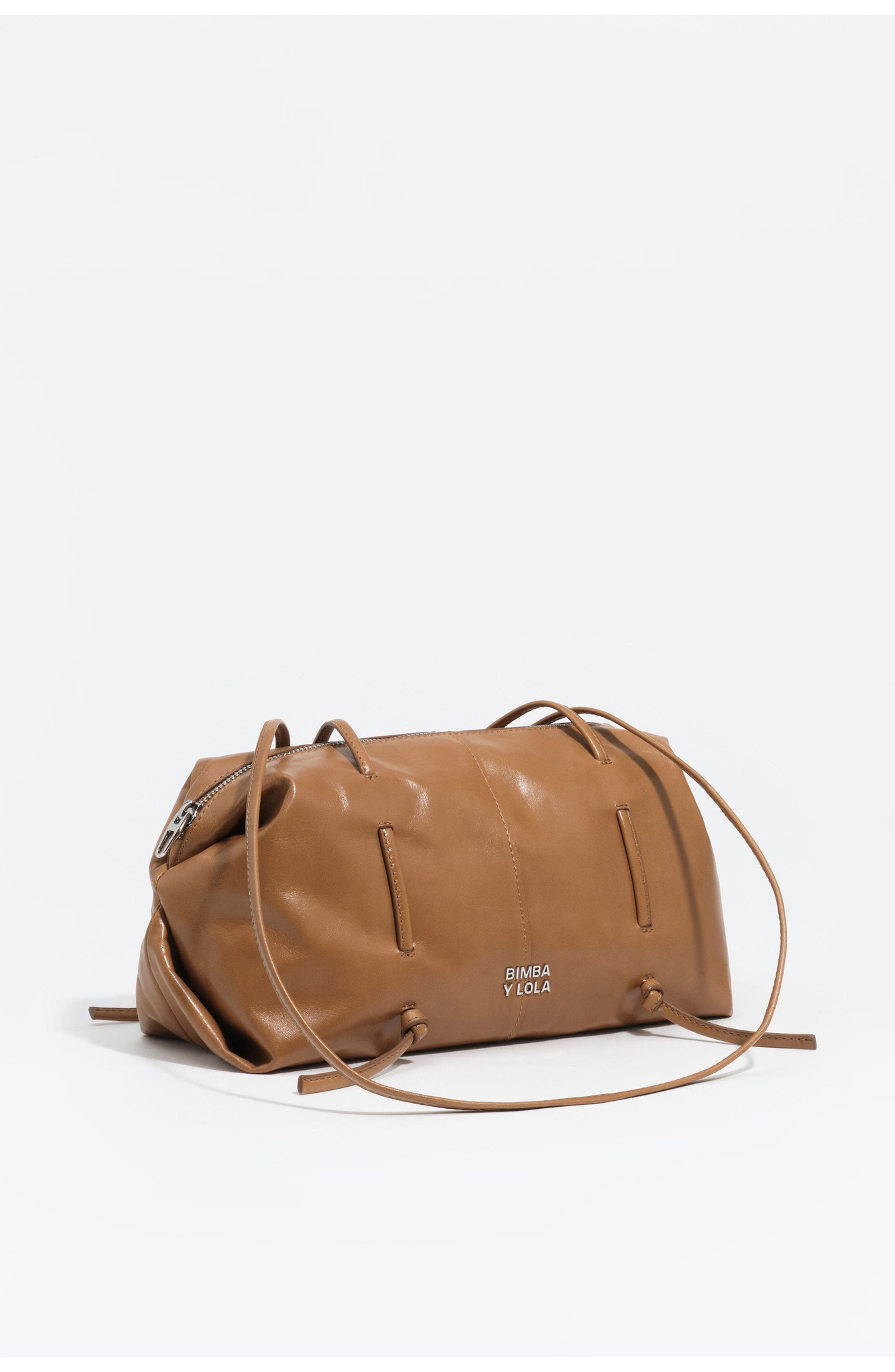 Leather Lolita Shoulder Bag, Main, color, HONEY