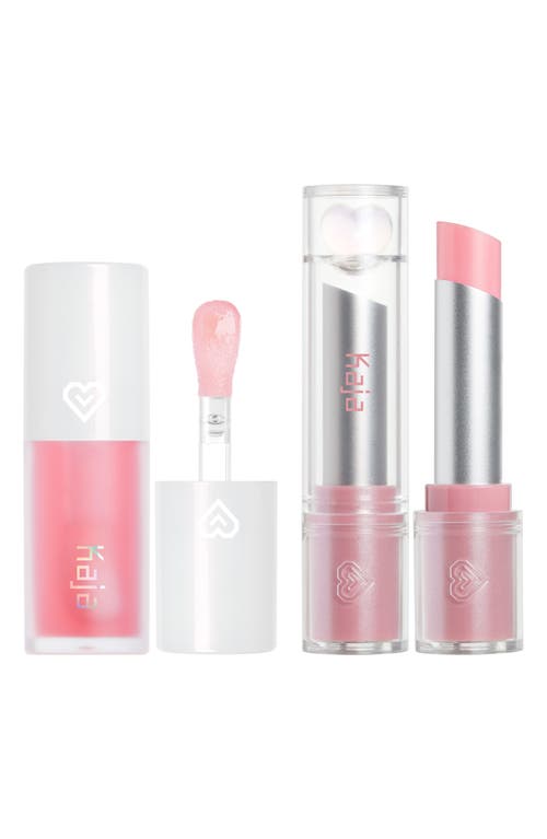 Kaja Juicy Crush Lip Oil & Lip Balm Set $49 Value In Multi