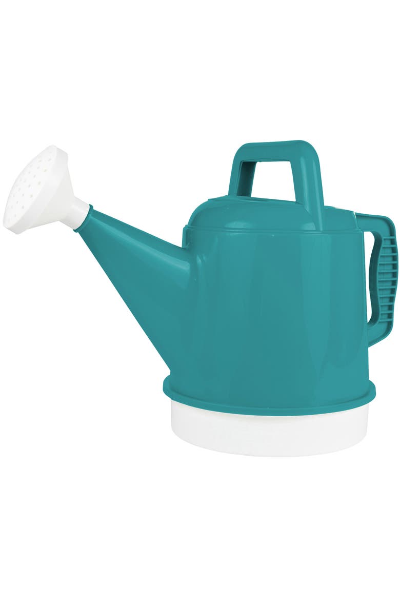 Bloem Watering Can Deluxe 2 Gallon (256 Fl Oz) Bermuda Teal Green, Main, color, Green