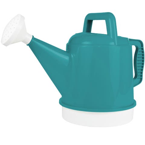 Watering Can Deluxe 2 Gallon (256 Fl Oz) Bermuda Teal Green