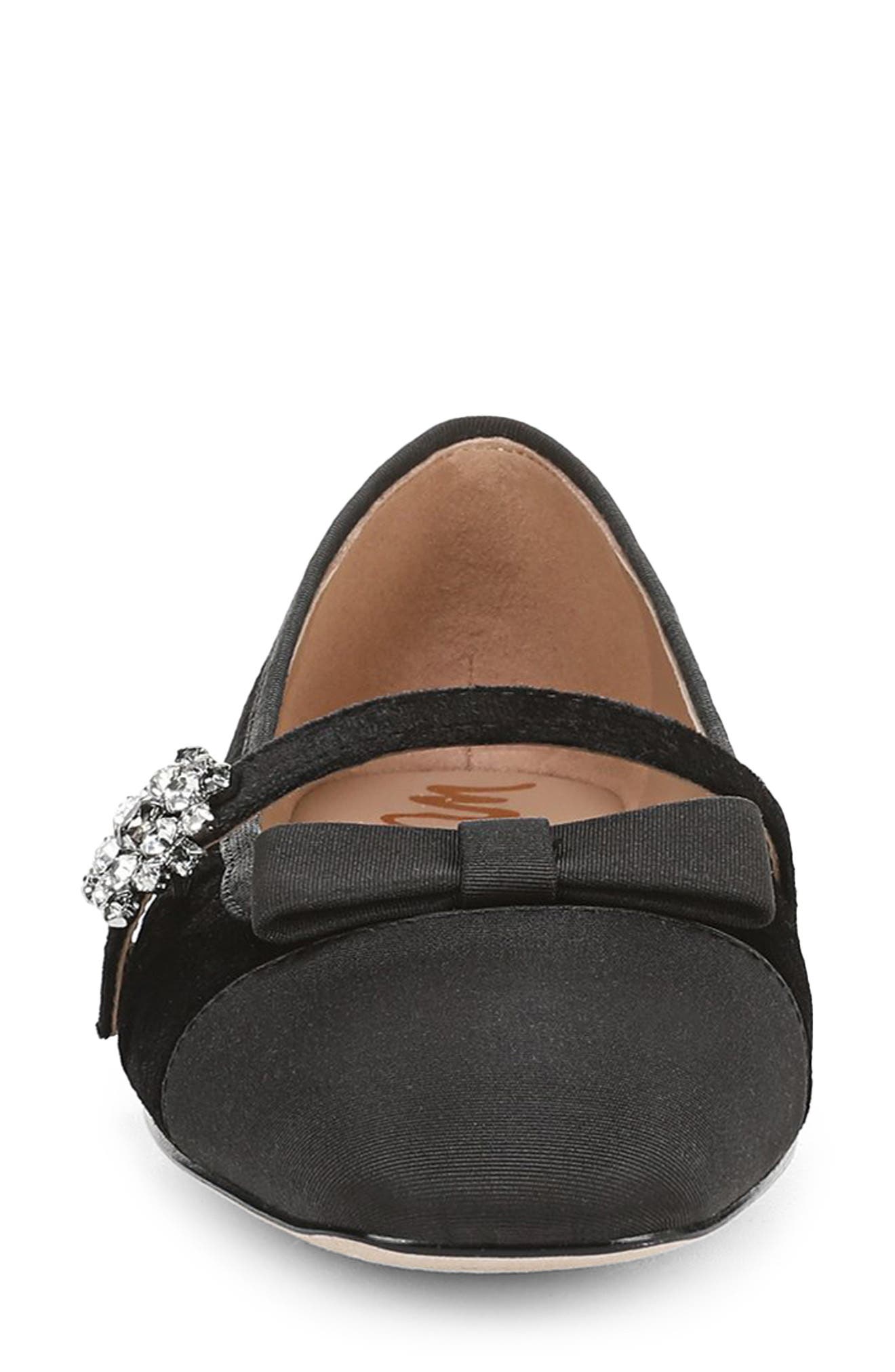 Sam Edelman Madi Mary Jane Flat, Alternate, color, Black