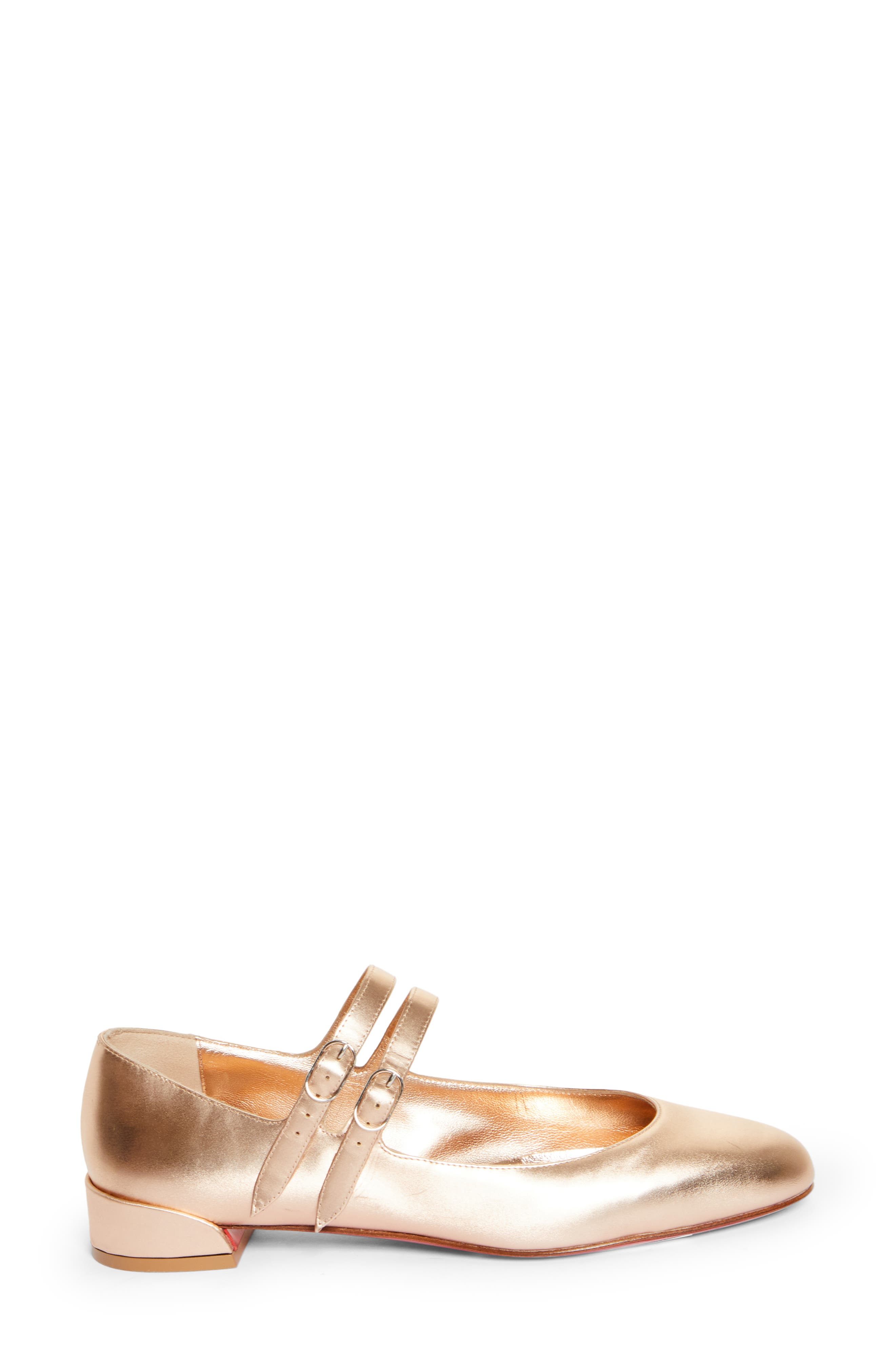 Christian Louboutin Sweet Jane Metallic Pump, Alternate, color, 