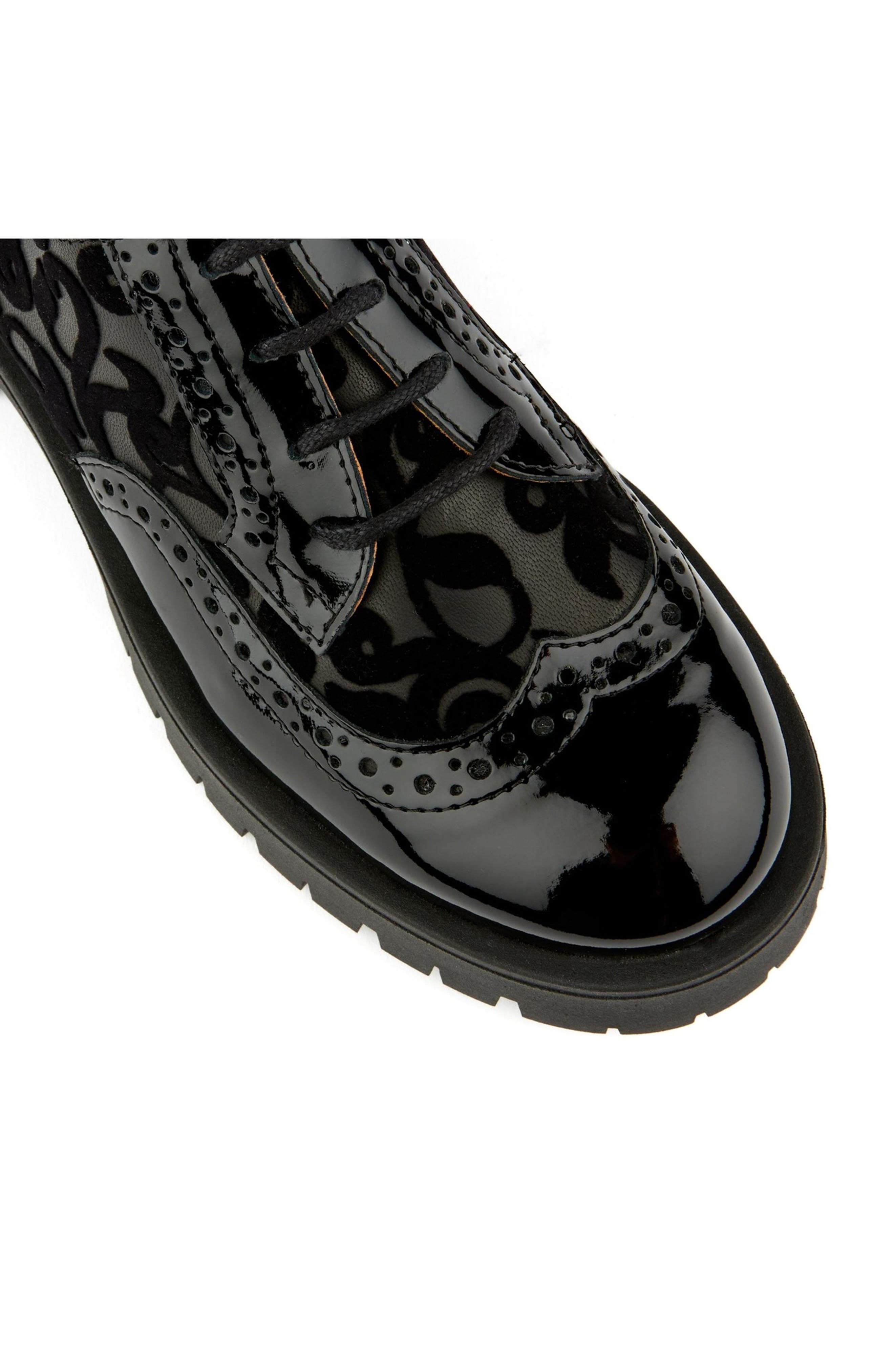 Artisan Wingtip Lug Sole Derby, Alternate, color, BLACK