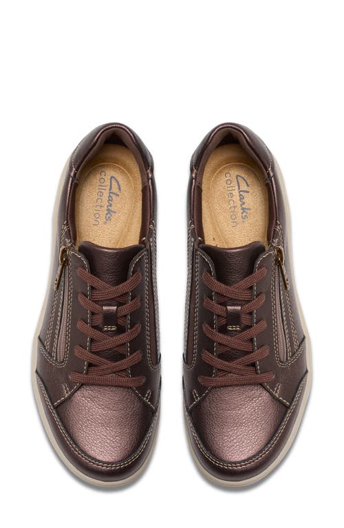 Clarks Women's Bryianne Bayla Round Toe Sneakers In Brown