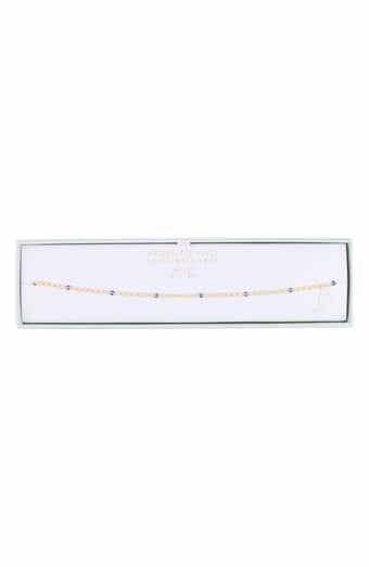 Enamel Station Chain Anklet