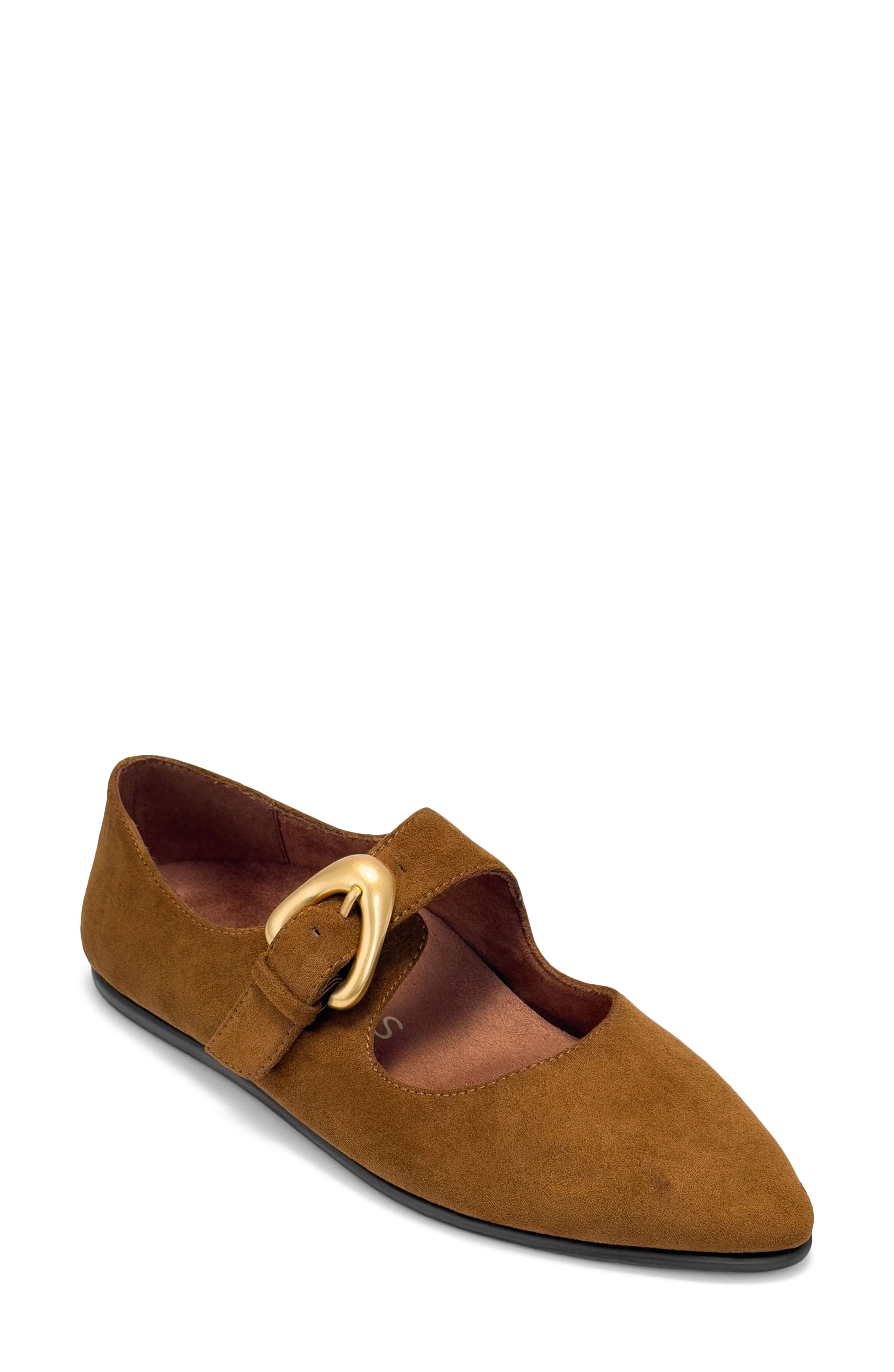 Paylor Mary Jane Flat, Main, color, TOBACCO