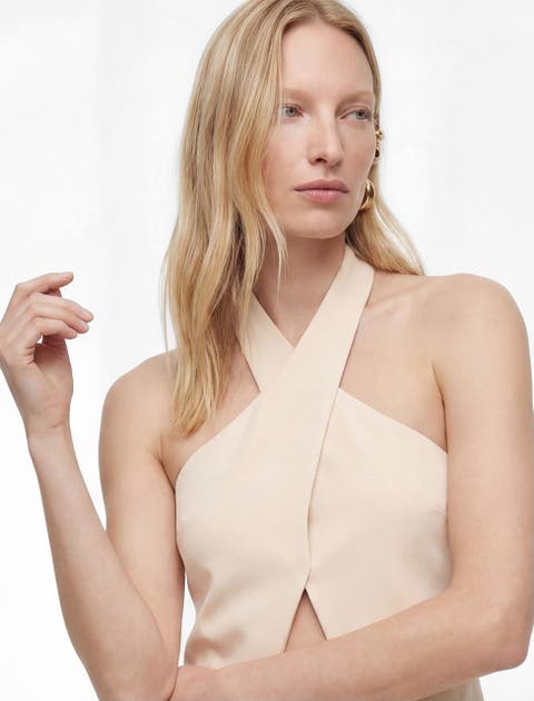 Halter Neck Crop Top
