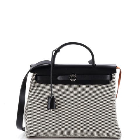 Herbag Zip Criss Viking Toile and Leather 31
