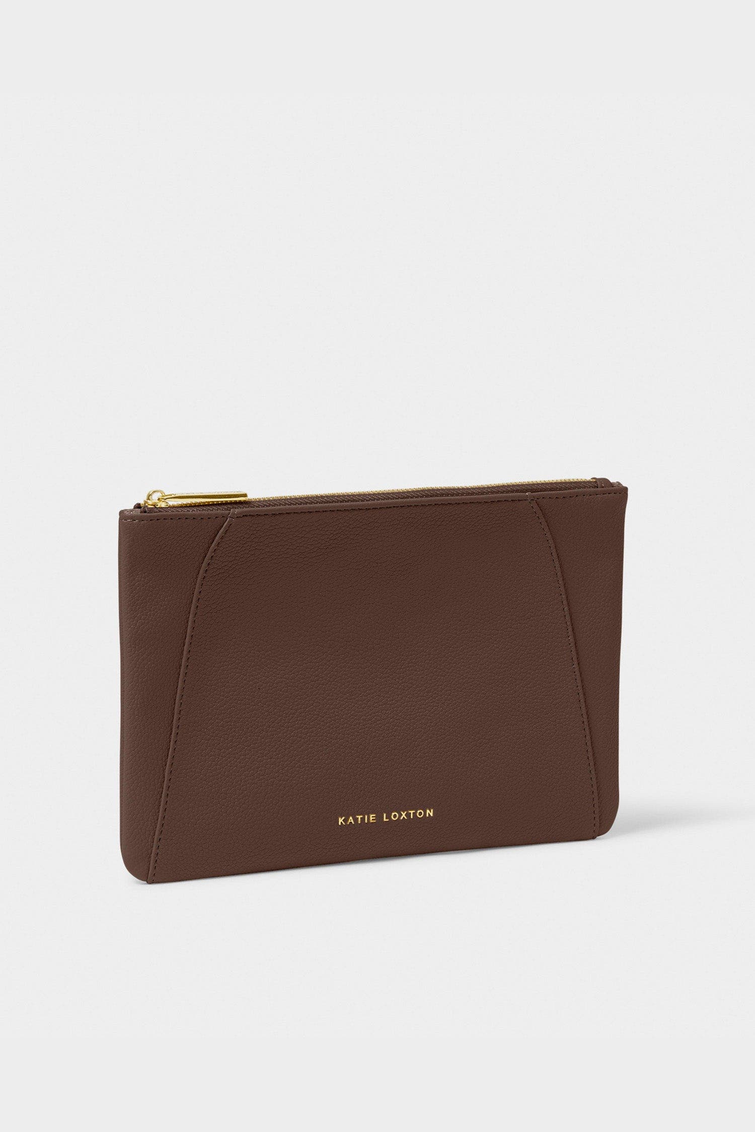 Hana Pouch, Main, color, Chocolate