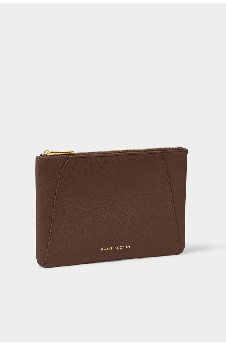 Katie Loxton Hana Pouch, Main, color, Chocolate