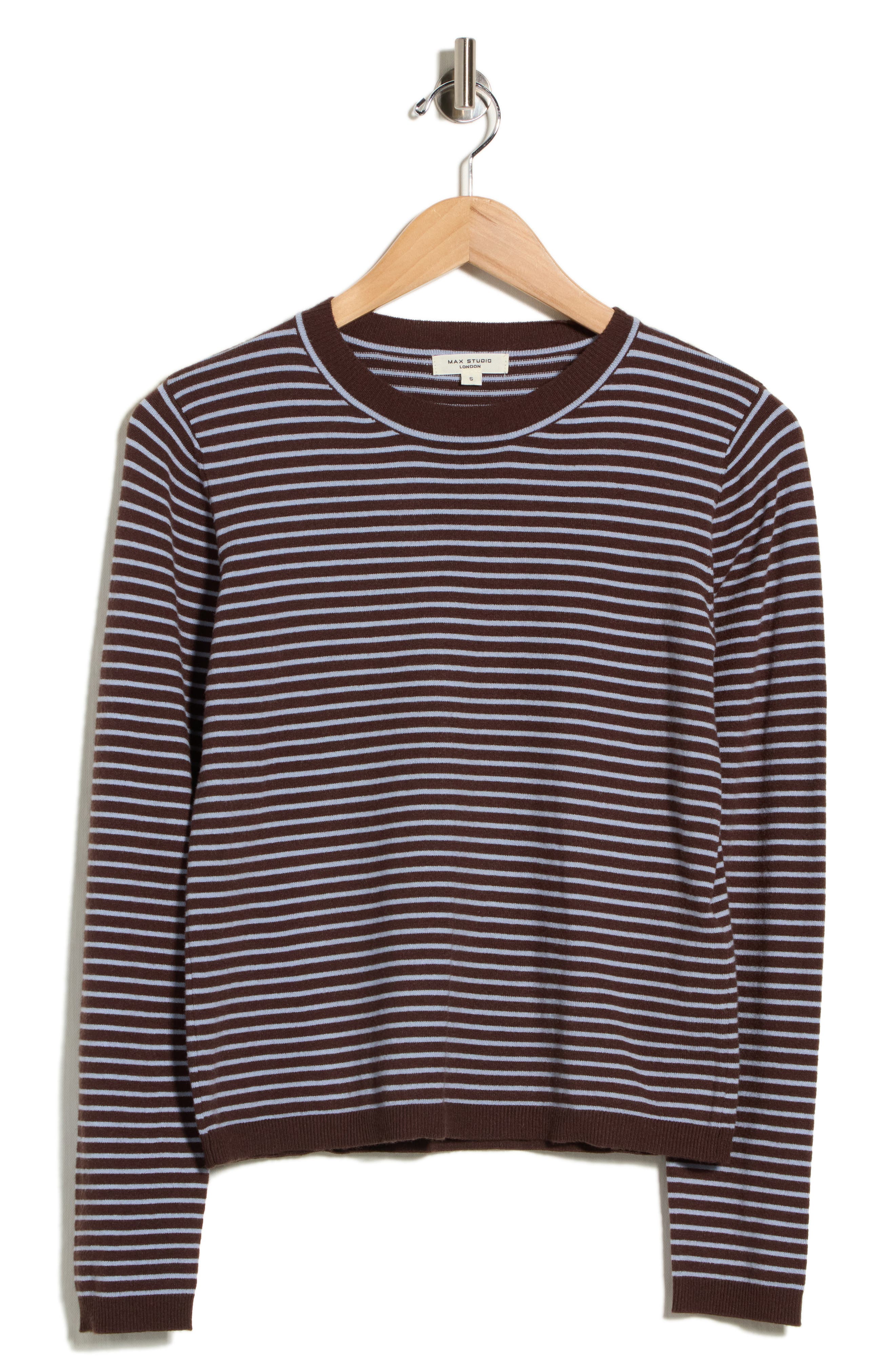 BROWN / SOFT BLUE