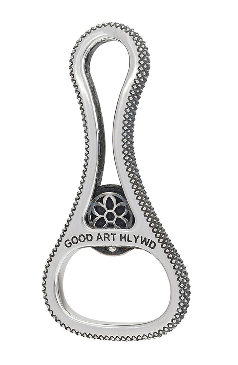 Good Art Hlywd Goosebumps Church Key Bottle Opener, Alternate, color, Sterling Silver