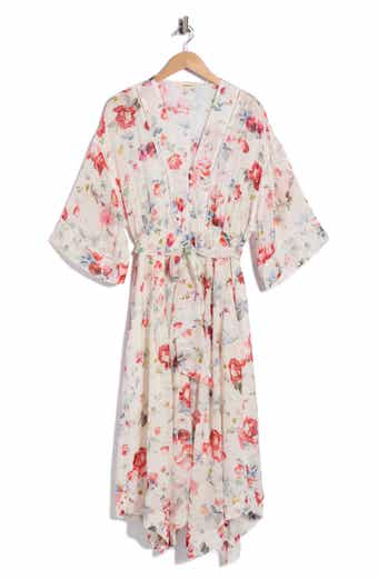 Miki Floral Print Belted Sundress