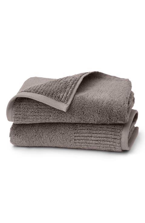 Set of 2 Ultraplush Organic Cotton Hand Towels