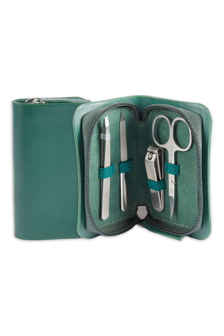 Gia Manicure Set, Alternate, color, GREEN