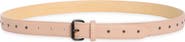 Longchamp Stud Leather Belt