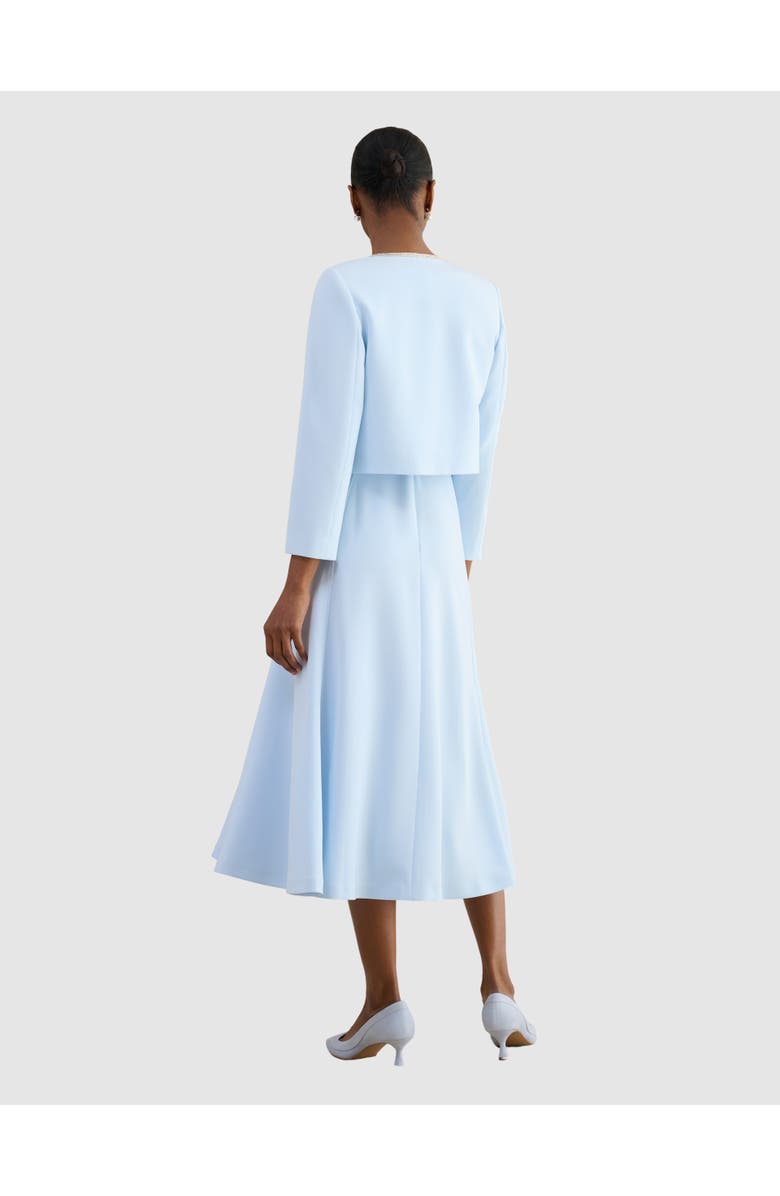 HOBBS LONDON Beatrix Embellished Jacket, Alternate, color, Pale Blue