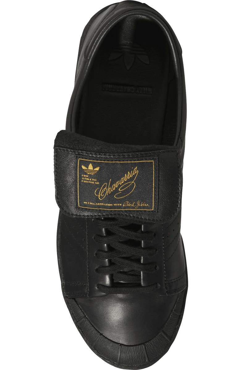 adidas Chavvaria Jabbar Low Top Sneaker, Alternate, color, Core Black