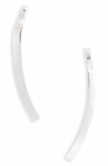 Karine Sultan Curved Bar Drop Earrings