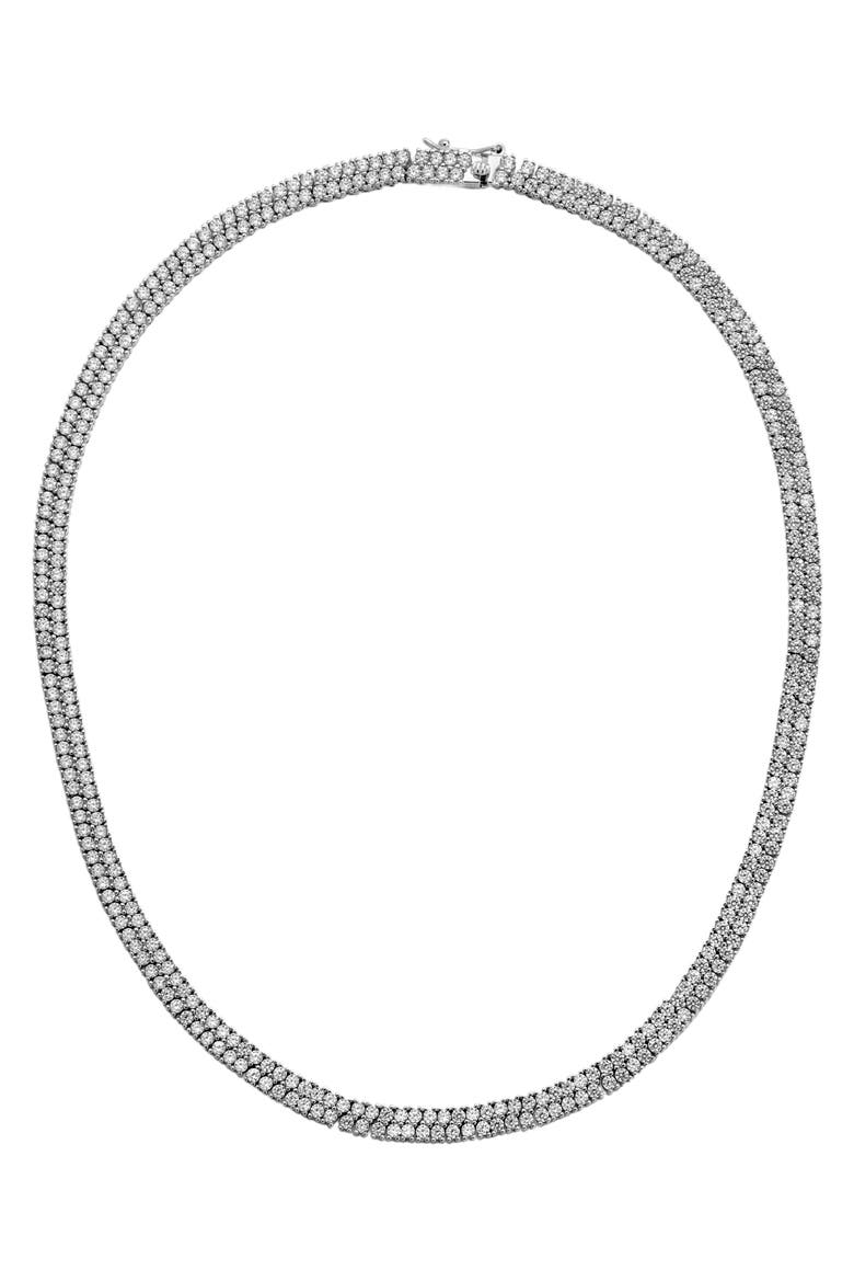 Rosaline Tennis Bracelet, Main, color, SILVER