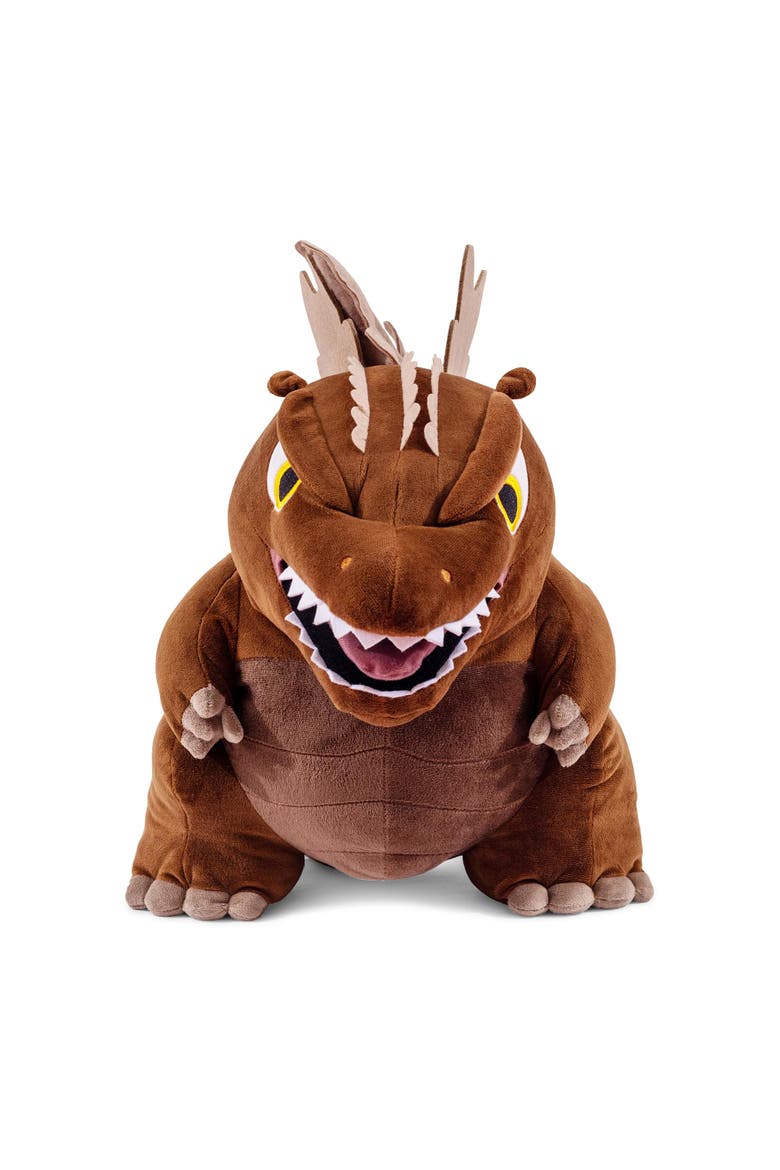 Godzilla 20-Inch Deluxe Chibi Plush, Alternate, color, Brown